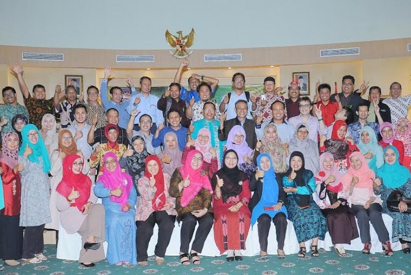 Peserta Workshop KUI PTM dan PTA se-Indonesia di Kampus UMJ.