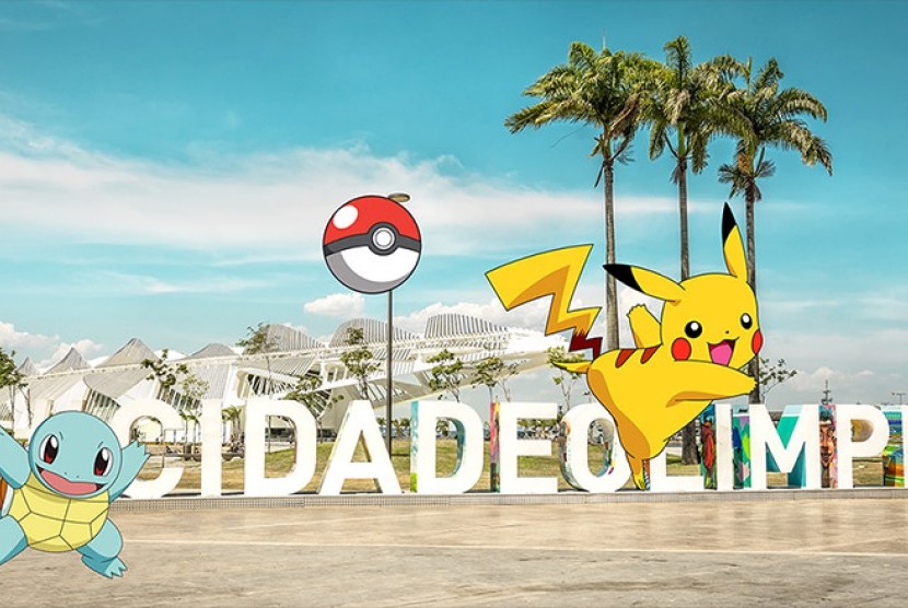 Pesta Olimpiade di Brazil akan diramaikan oleh Pokemon Go