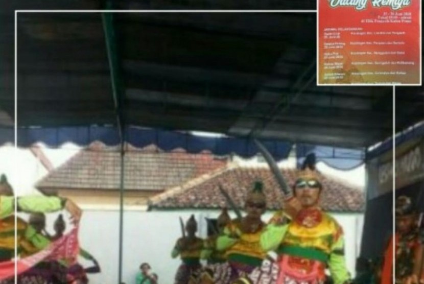 Pesta Seni Tradisi di Taman Budaya Kulonprogo, Kabupaten Kulonprogo, DIY. Gelaran itu merupakan bagian dari Pentas Kantong Budaya Kabupaten Kulonprogo. 