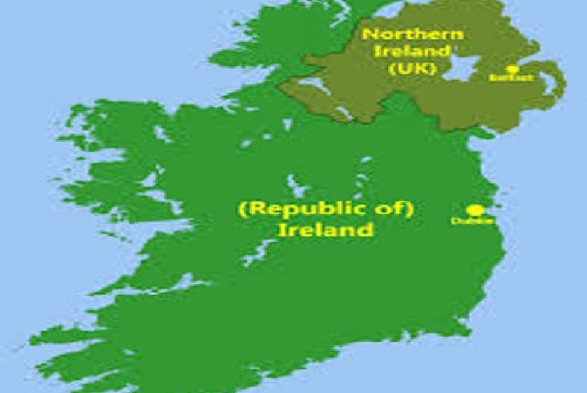 Peta Irlandia