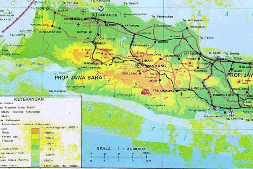 Peta Jawa Barat
