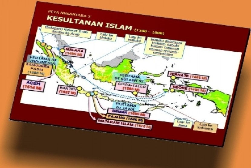 Pusat pemerintahan kerajaan awal islam di indonesia terletak di