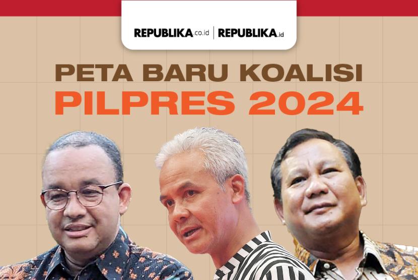 Peta koalisi setelah Golkar dan PAN deklarasi dukung Prabowo Subianto.