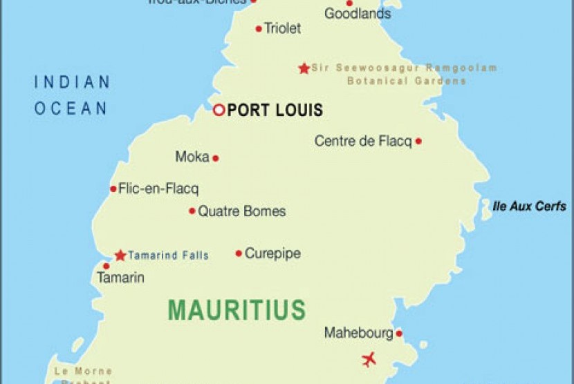 Peta Mauritania