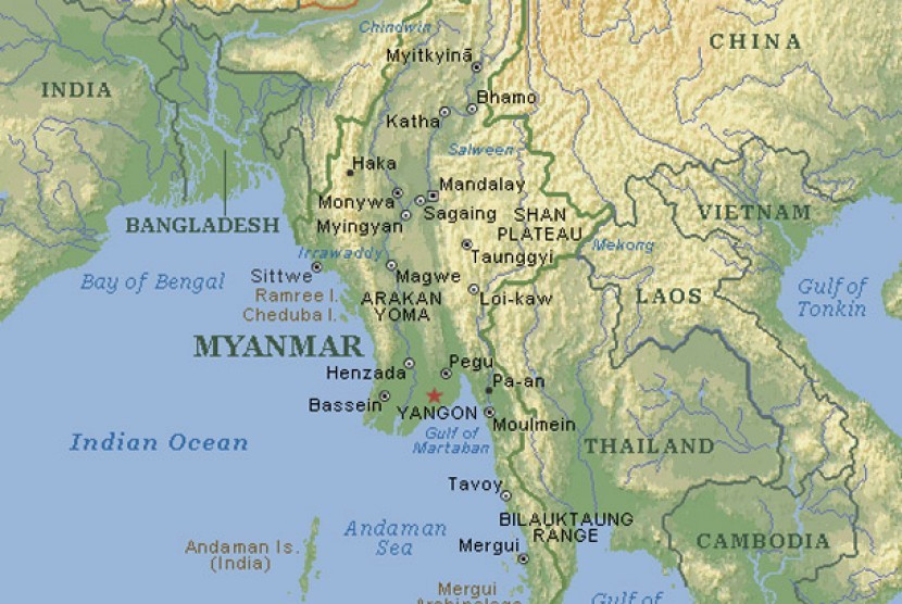 Peta Myanmar