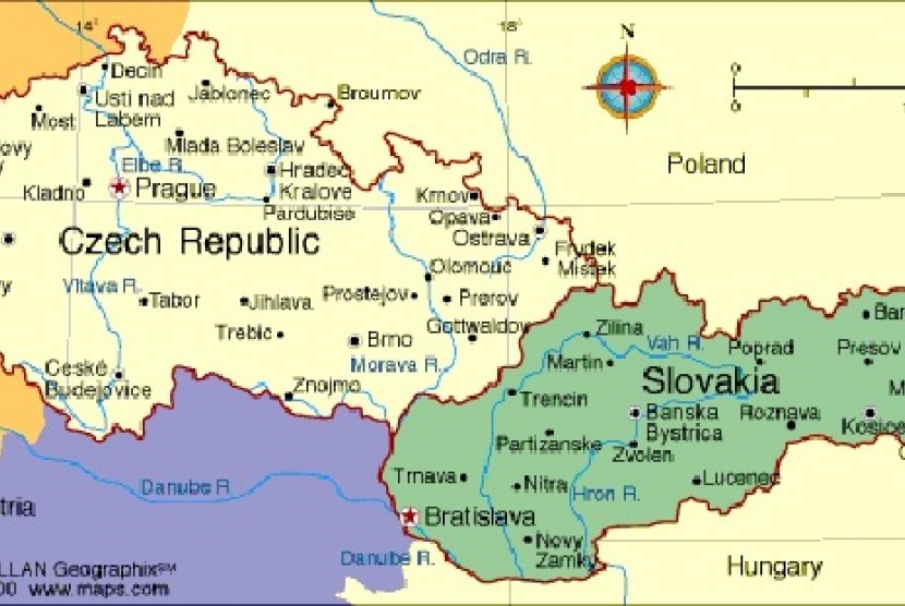 Чехословакия чехия и словакия. Чехия и Словакия на карте. Чехия и Словакия на карте Европы. Чехословакия до распада.