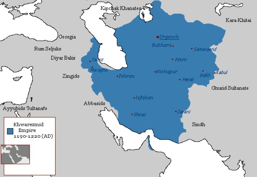 Peta Khwarizmia