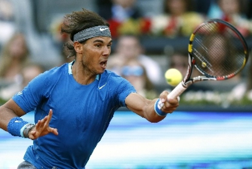 Petenis nomor satu dunia asal Spanyol, Rafael Nadal.