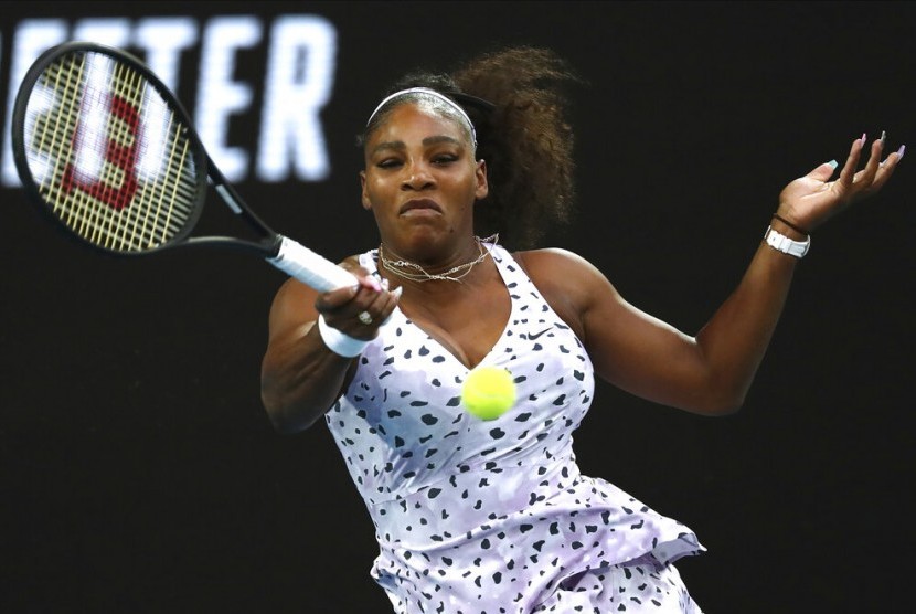  Petenis senior Amerika Serikat, Serena Williams.