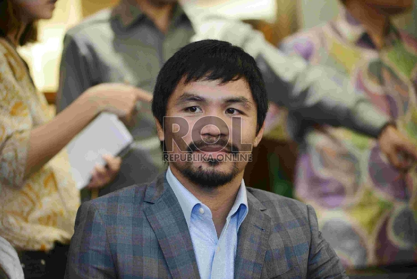 Petinju Manny Pacquiao akan maju sebagai calon presiden Filipina.