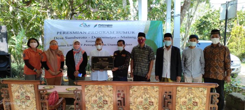 Petrogas Jatim Utama Cendana (PJUC) dan Laznas LMI berkolaborasi untuk pengadaan sumur bor yang diperuntukan bagi masyarakat desa Sumber Roto kecamatan Donomulyo Kabupaten Malang.