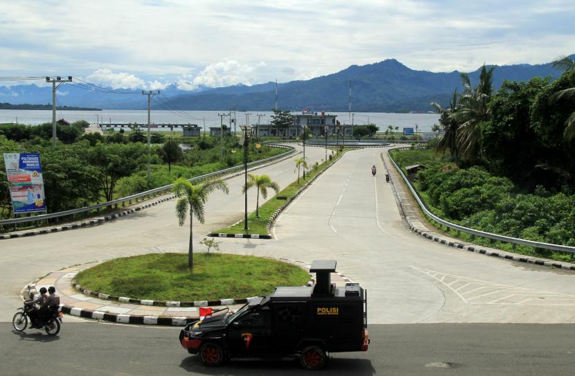 Jalan arteri Mamuju, Sulawesi Barat 