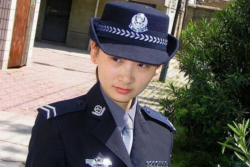 Petugas keamanan wanita di Cina (Ilustrasi)