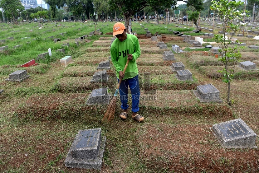 ilustrasi lahan Tempat Pemakaman Umum (TPU).