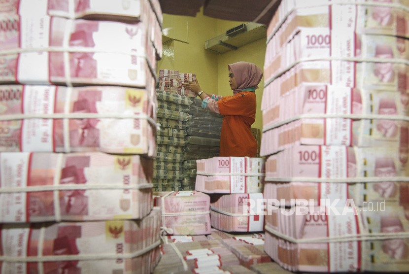 BI Purwokerto siapkan uang tunai Rp 3,3 triliun menghadapi Ramadhan dan Lebaran 2020. Foto ilustrasi uang kertas.