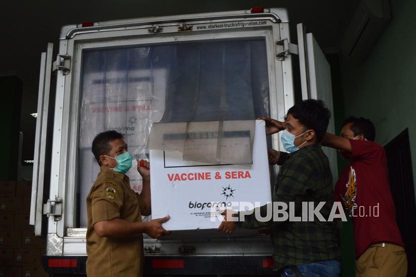 Wali Kota Kediri Pastikan Vaksin Covid-19 Tersegel Baik (ilustrasi).