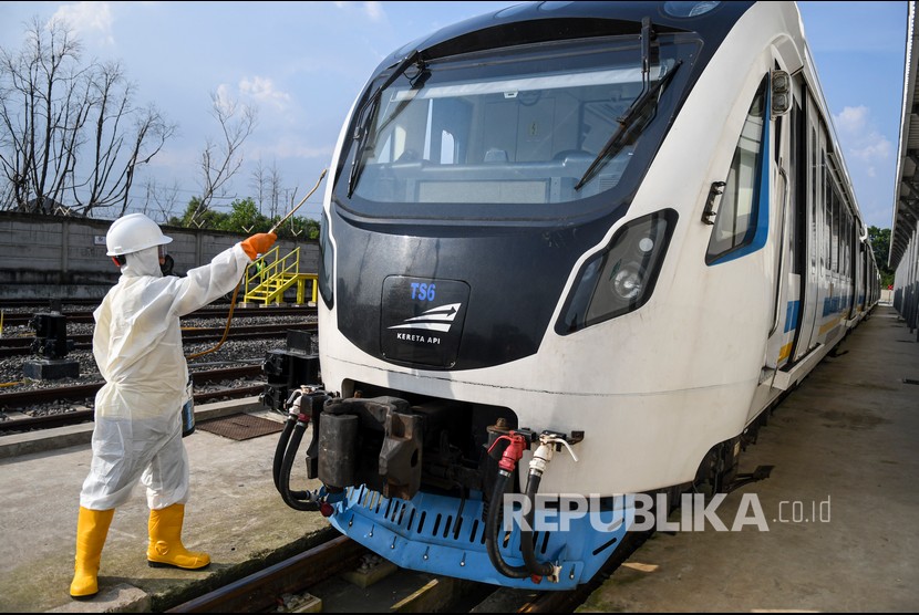 Jam operasional LRT Palembang dibuat lebih pagi saat 'new normal' (Foto: LRT Palembang)