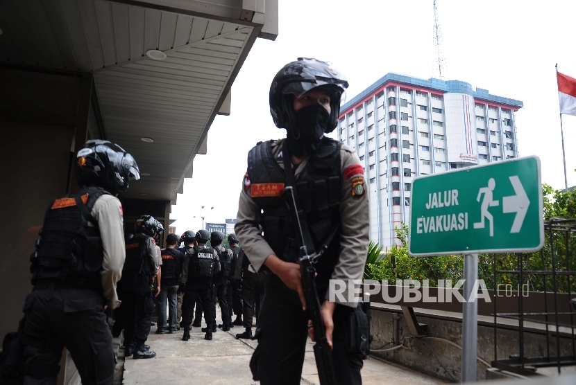 Pelaku serangan teror di Sarinah, Jakarta, Kamis (14/1).