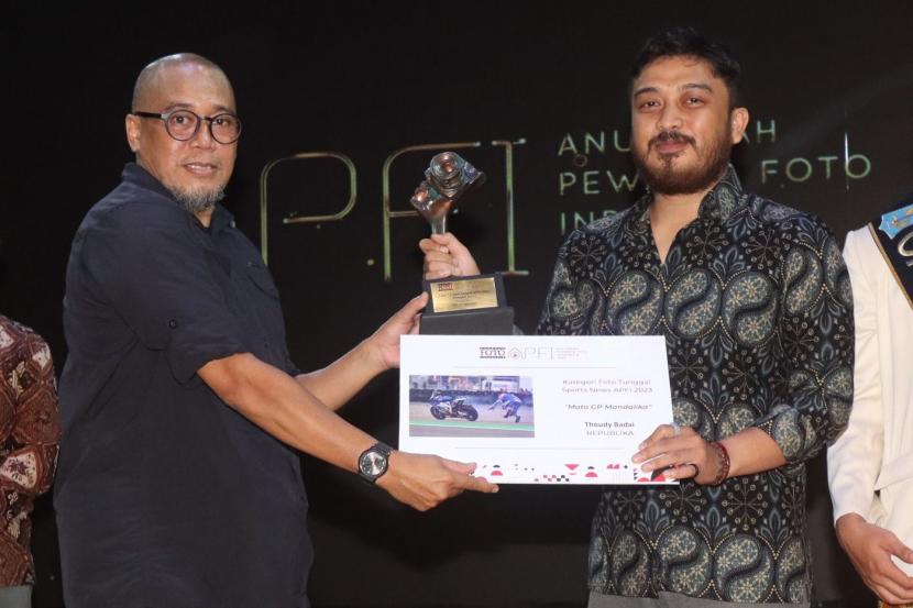 Pewarta Foto Republika Thoudy Badai berhasil memenangkan penghargaan di ajang Anugerah Pewarta Foto Indonesia (APFI) 2023.