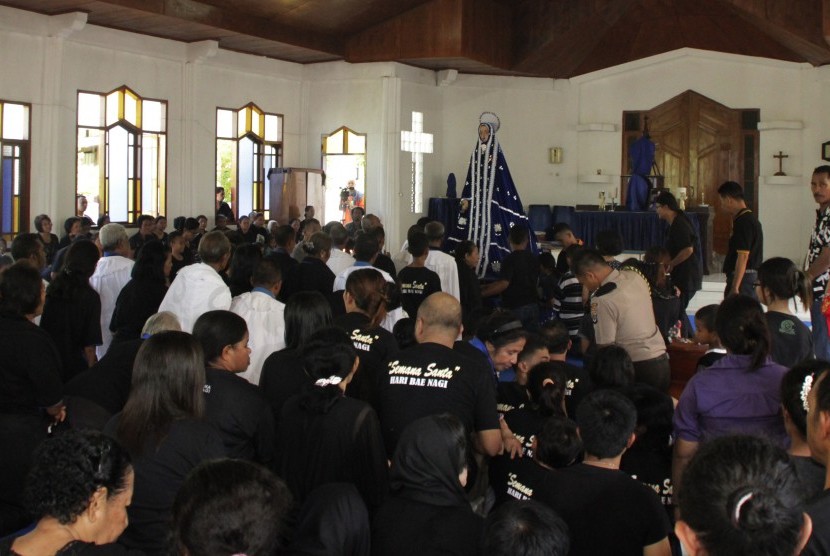 Chapel of Tuan Ma Larantuka, Flores Timur, East Nusa Tenggara.