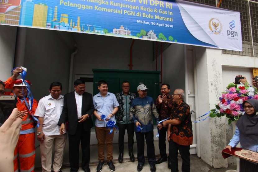 PGN memulai penyaluran gas bumi perdana (gas in) ke CV Cipta Rasa Nusantara atau yang lebih dikenal sebagai Bolu Meranti, Medan, Sumatra Utara. 