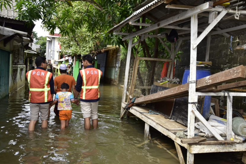 PGN telah berkoordinasi dengan BNPB untuk memulihkan lingkungan terdampak banjir.