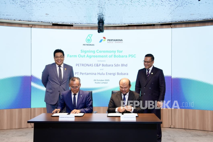Pertamina Hulu Energi dan PETRONAS Sepakati FOA Kontrak Bagi Hasil Blok Bobara