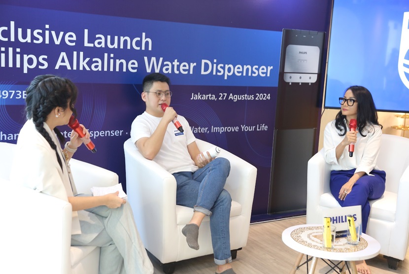 Philips, meluncurkan dispenser dengan teknologi inovatif filter Micro X-Clean Alkaline. Teknologi Micro X-Clean Alkaline mengubah air biasa menjadi air alkaline