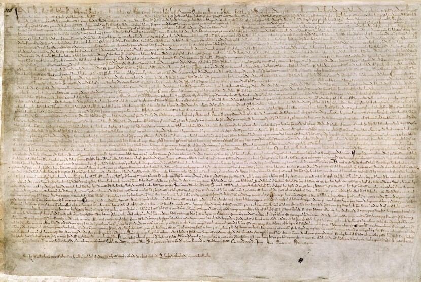 Piagam Magna Carta (sumber Wikipedia)