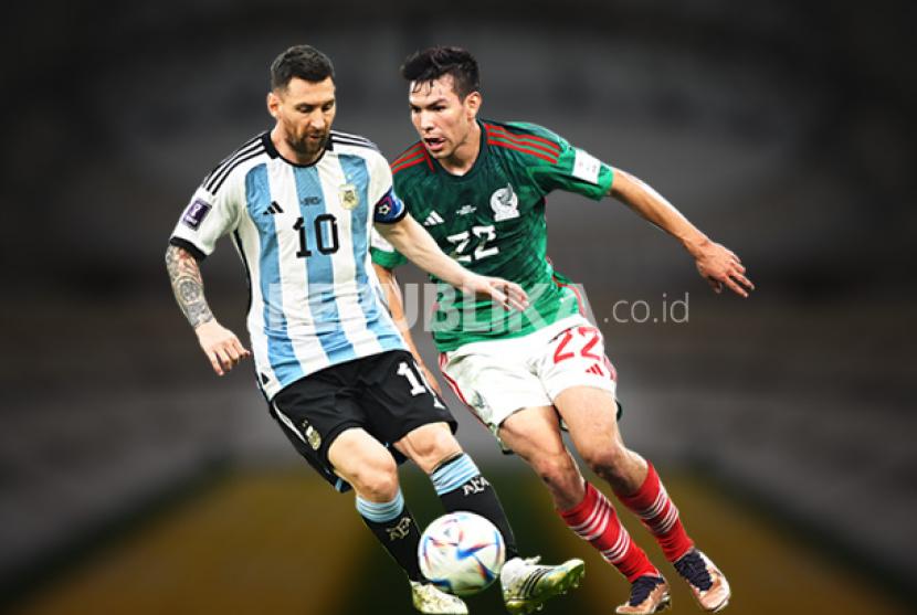 Piala Dunia: Argentina Vs Meksiko