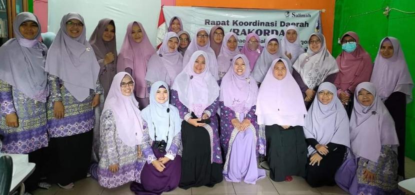 Pimpinan Daerah Salimah (Persaudaraan Muslimah) Kabupaten Bogor menggelar Rakorda (Rapat Koordinasi Daerah)