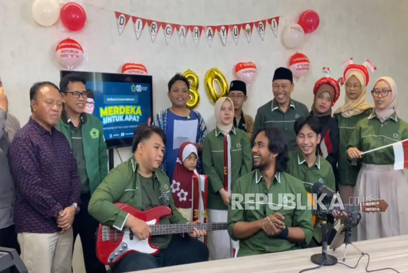 Pimpinan Pusat Ikatan Sarjana Nahdlatul Ulama (PP ISNU) menggelar Tasyakuran Kemerdekaan di kantor pusat ISNU, Kramat Kwitang 13, Jakarta, Sabtu (16/8/2025) malam.