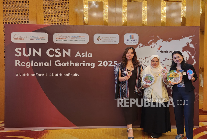 Pimpinan Pusat Nasyiatul Aisyiyah sekaligus co-lead SUN CSA Indonesia, Risni Julaeni Yuhan di acara Asia Regional Gathering 2025 di Colombo, Srilanka pada 17-21 Februari 2025.