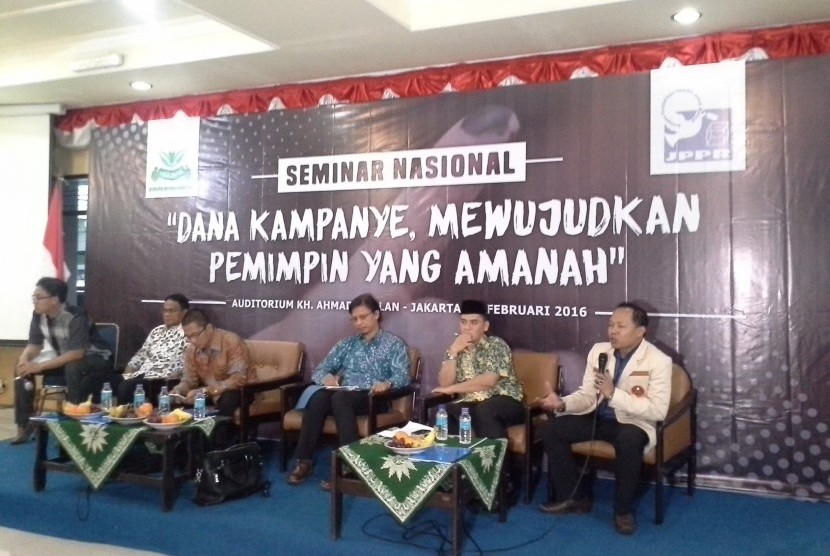 Pimpinan Pusat Pemuda Muhammadiyah dan Jaringan Pendidikan Pemilih untuk Rakyat (JPPR) menggelar Seminar Nasional bertajuk 