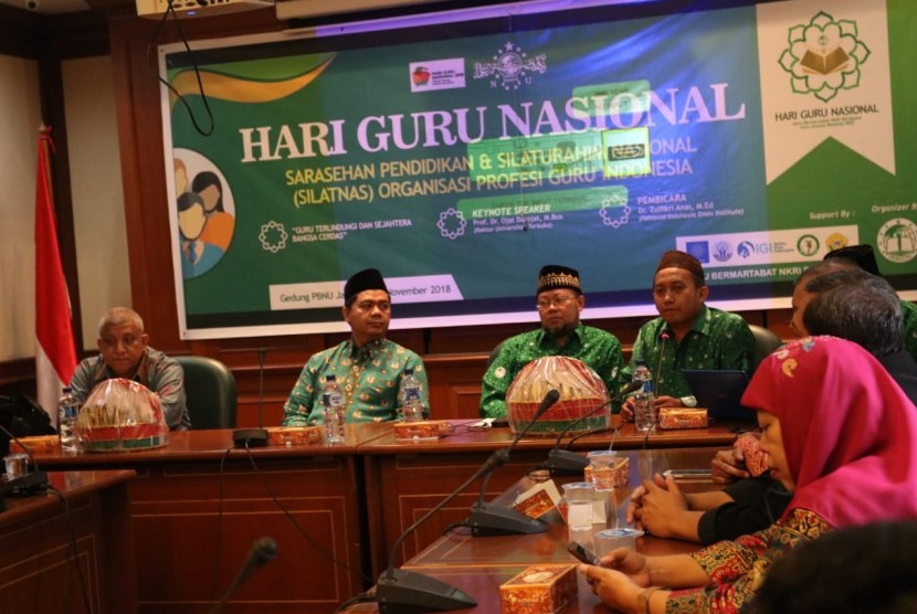 Pimpinan Pusat Persatuan Guru Nahdlatul Ulama (PP Pergunu) menginisiasi penyelenggaraan Sarasehan Pendidikan dan silaturahim Nasional (Silatnas) Organisasi Profesi Guru Nasional.