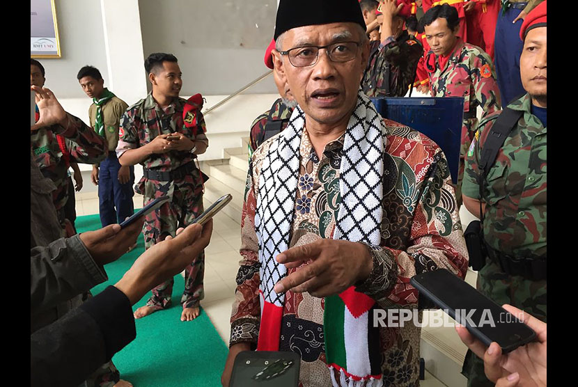 Ketum Pimpinan Pusat (PP) Muhammadiyah Haedar Nashir