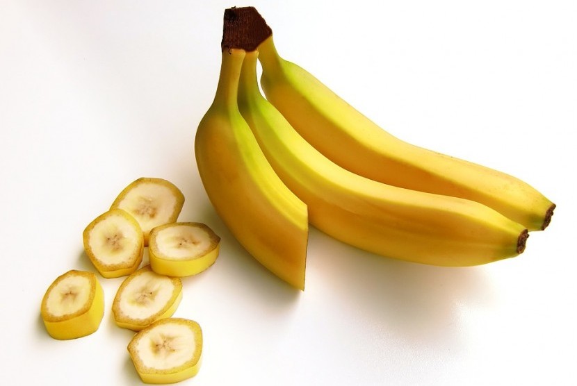 Buah pisang.