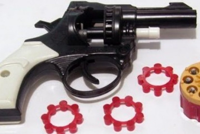 Pistol mainan (ilustrasi)