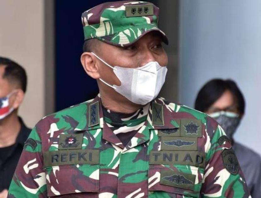 Pjs Kapendam Jaya, Kolonel Infanteri Refki Efriandana Edwar.