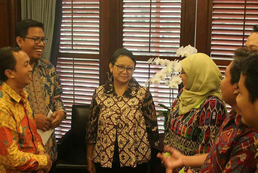 PKPU bersama aliansi Lembaga Kemanusiaan Nasional  Indonesia melakukan audiensi dengan Menteri Luar Negeri (Menlu) RI Retno Marsudi, pada Kamis (5/1). 