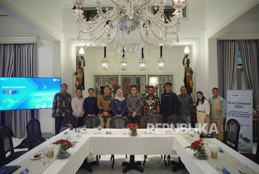 PLN gelar Media Roundtable yang dilaksanakan bersama empat startup; Maka Motors, Dayagreen, Gree dan 360E dari program akselerator Connext Powered by PLN.