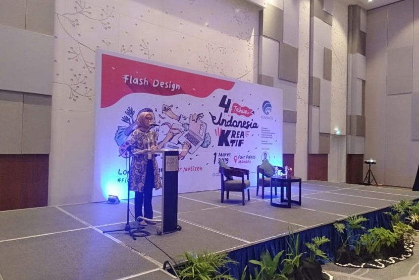 Plt Kasubdit Media Cetak Kementrian Komunikasi dan Informatika RI Farida Dewi Maharani