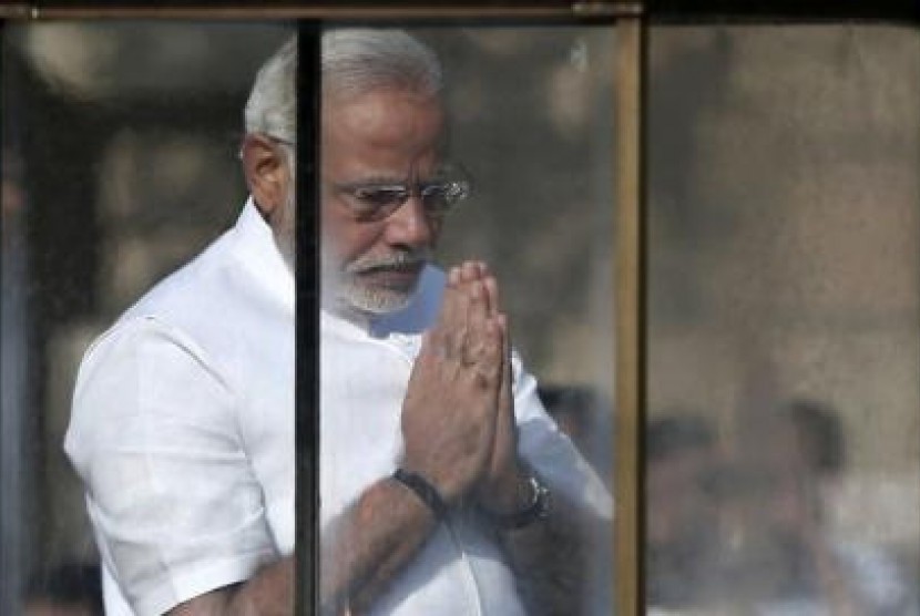 PM India yang baru terpilih, Narendra Modi.