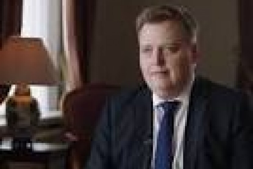 PM Islandia, Gunnlaugsson yang diduga melakukan pencucian uang seperti dalam Panama Papers.