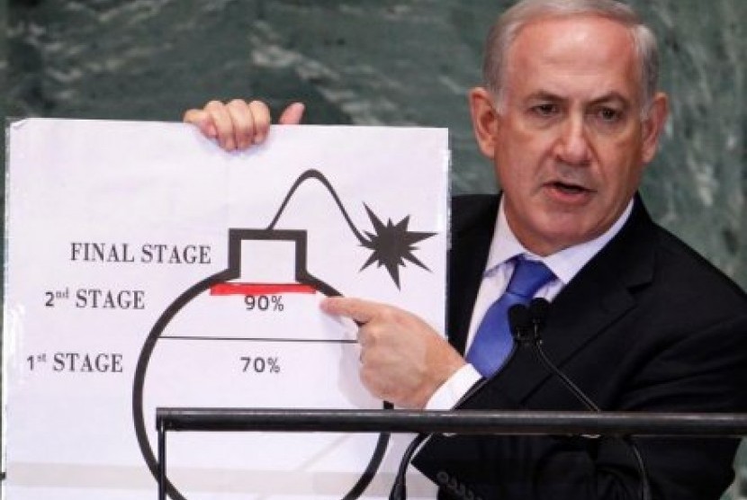 PM Israel Netanyahu memperingatkan dunia tentang ancaman senjata nuklir Iran