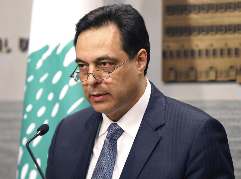 PM Lebanon Hassan Diab mengundurkan diri, Senin (10/8), pascaledakan hebat yang terjadi di Pelabuhan Beirut.
