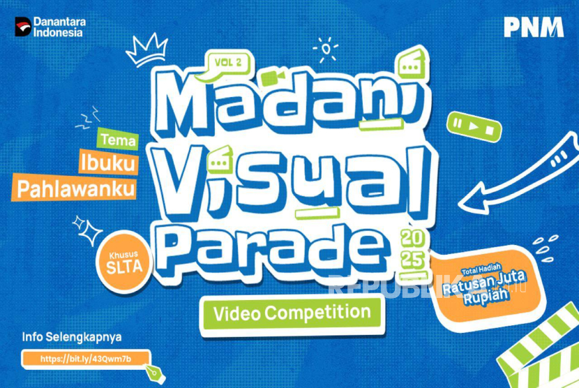 PNM mengajak siswa SMA sederajat ikut dalam kompetisi video Madani Visual Parade Vol.2.