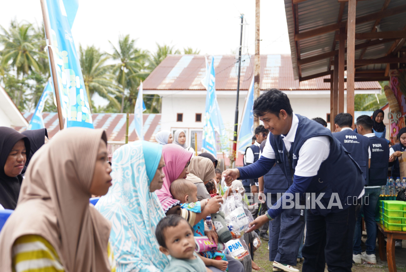 PNM intensif meningkatkan literasi mengenai stunting di Desa Towale, Kabupaten Donggala,Sulawesi Tengah.