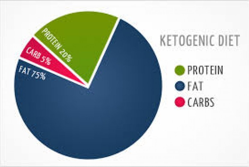 Pola makan diet ketogenik.