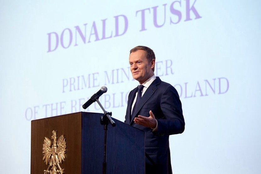 Presiden Uni Eropa Donald Tusk 
